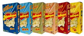 Kit Mandiopã sabores Sortidos Zero Glúten - 6 caixas de 80g cada Kit Mandiopã sabores Sortidos Zero Glúten - 6 caixas de 80g cada