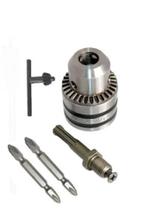 Kit Mandril para Furadeira 1/2" Cromado - 5 peças ID-693H Idea