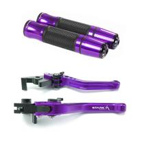 KIT Manete Curto e Manopla Esportivo Monster Yamaha Mt03 16 A 24 Yzf R3 15 A 24