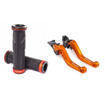 Kit Manete E Manopla Esportivo Spider Stark Pcx 150