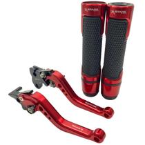 Kit Manete E Manopla Pegasus Stark Moto Honda Xre Falcon