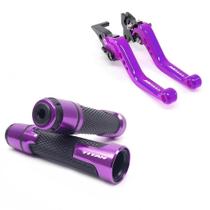 Kit Manete Esportivo e Manopla Titan 125 150 160 Freio á Disco