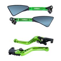 Kit Manete Esportivo Espelho Retrovisor Rizoma Moto Tiger 1200