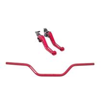 Kit Manete Guidão Esportivo Titan 125 150 160 Lona a Laser