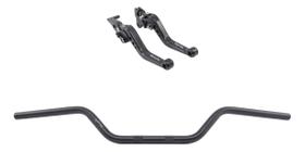 Kit Manete Guidão Esportivo Yes 125 Intruder 125 Dafra Riva