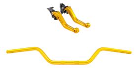 Kit Manete Guidão Esportivo Yes 125 Intruder 125 Dafra Riva Kit Manete Guidão Esportivo Yes 125 Intruder 125 Dafra Riva