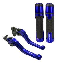 Kit Manete Manopla Bros 125 150 160 Personalizado A Laser