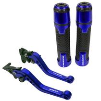 Kit Manete Manopla Esportivo Cb300r Gravado A Laser