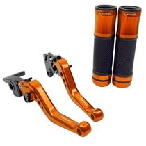 Kit Manete Manopla Esportivo Fazer 150 Ubs Factor 150 Ubs