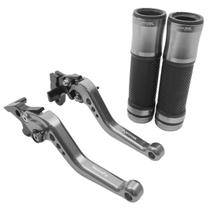 Kit Manete Manopla Esportivo Intruder Yes 125 Gsr 125 150i Riva Chopper 150