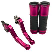Kit Manete Manopla Esportivo Lander 250 Xtz Motard X Ybr Factor 125