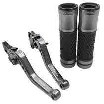 Kit Manete Manopla Esportivo Lander 250 Xtz Motard X Ybr Factor 125