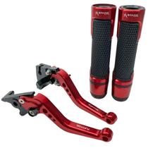 Kit Manete Manopla Esportivo Ninja 250r 300r 400r Versys300