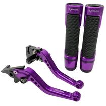 Kit Manete Manopla Esportivo Ninja 250r 300r 400r Versys300