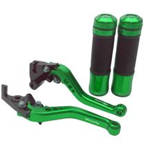 Kit Manete Manopla Esportivo Ninja 250r 300r Z300 Z400 Z125 Z250Sl Versys 300x