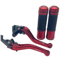 Kit Manete Manopla Esportivo Ninja 250r 300r Z300 Z400 Z125 Z250Sl Versys 300x