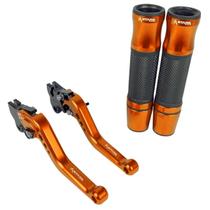 Kit Manete Manopla Esportivo Nxr Bros 125 150 160 A Lona