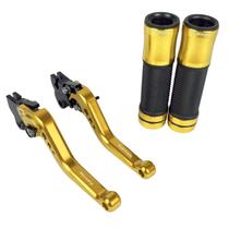 Kit Manete Manopla Esportivo NXR Bros 125 150 160 freio a lona