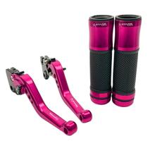 Kit Manete Manopla Esportivo Xtz Crosser Factor Lona Rx 125