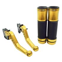 Kit Manete Manopla Esportivo Xtz Crosser Factor Lona Rx 125