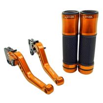 Kit Manete Manopla Esportivo Xtz Crosser Factor Lona Rx 125