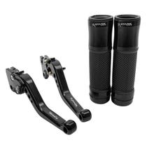 Kit Manete Manopla Esportivo Xtz Crosser Factor Lona Rx 125 Tt 125 Dt 180 Rd 125 135