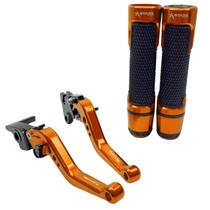 Kit Manete Manopla Esportivo Yamaha Fazer 150 Factor 150 Ubs