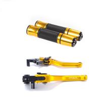 Kit Manete Manopla Esportivo Zx 6 10 12 Z1000 Versys