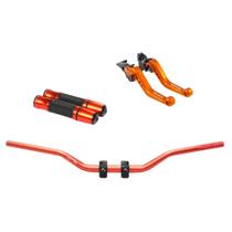 Kit Manete Manopla Guidão Adaptador Crosser Fazer Lander Xtz Kit Manete Manopla Guidão Adaptador Crosser Fazer Lander Xtz
