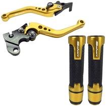Kit Manete Manopla Honda Sahara 300 2024 Gravado A Laser
