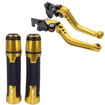 Kit Manete Manopla Honda Sahara 300 2024 Gravado A Laser