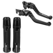 Kit Manete Manopla Honda Sahara 300 2024 Gravado A Laser