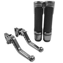 Kit Manete Manopla Luva Moto Xt660r Xt 225 Dt 200 Tdm 225