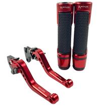 Kit Manete Manopla Luva Moto Xt660r Xt 225 Dt 200 Tdm 225