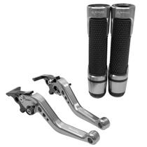 Kit Manete Manopla Luva Moto Yamaha Nmax 160 Nmax160 Nmax