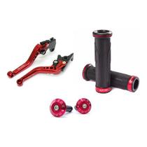 Kit Manete Manopla Peso Tampa Honda Cb300 Cb 300 R Cb300r