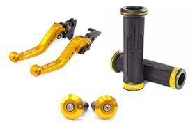Kit Manete Manopla Peso Tampa Yamaha Fazer 250 Tenere Lander