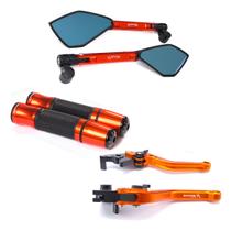 Kit Manete Manopla Retrovisor Er-6n Er6n Er 6n Versys 650 Kit Manete Manopla Retrovisor Er-6n Er6n Er 6n Versys 650