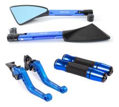 Kit Manete Manopla Retrovisor Factor Crosser Lona Rd 125 135