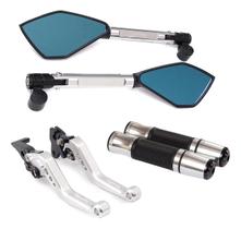 Kit Manete Manopla Retrovisor Fazer Tenere Lander Crosser