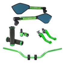 Kit Manete Manopla Retrovisor Peso Guidão Next 300 Next 250