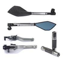 Kit Manete Manopla Retrovisor Versys 650 1000 Er6f Z650 Z900