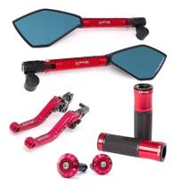 Kit Manete Peso Manopla Retrovisor Xt660r Xt225 Tdm 225 Dt Kit Manete Peso Manopla Retrovisor Xt660r Xt225 Tdm 225 Dt