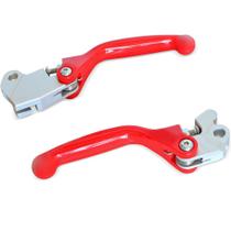 Kit Manetes Retráteis Biker GP-6 CRF 250F / CRF 230 Vermelho Kit Manetes Retráteis Biker GP-6 CRF 250F / CRF 230 Vermelho