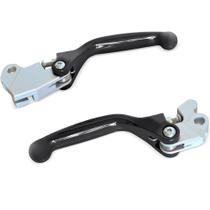 Kit Manetes Retráteis Biker GP-6 Tornado / Falcon / XR 200 / XRE 300 Preto Kit Manetes Retráteis Biker GP-6 Tornado / Falcon / XR 200 / XRE 300 Preto