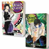 Kit Mangá Demon Slayer - Kimetsu no Yaiba Vol. 6 e 7 - Koyoharu Gotouge Panini Kit Mangá Demon Slayer - Kimetsu no Yaiba Vol. 6 e 7 - Koyoharu Gotouge Panini
