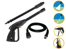 Kit Mangueira 5mt Pistola Lança Original Lavor New Max Kit Mangueira 5mt Pistola Lança Original Lavor New Max