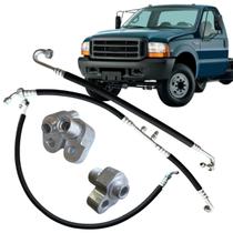 Kit Mangueira Ar Condicionado F250 F350 F4000 Motor Cummins