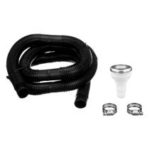 Kit Mangueira e Saída de Costado Acab/Inox Bomba De Porão 1-1/8