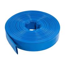 Kit Mangueira Flat Azul 1.1/2" 20m -TRANSPOWER